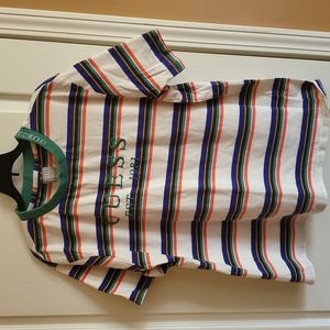 GUESS striped tee large